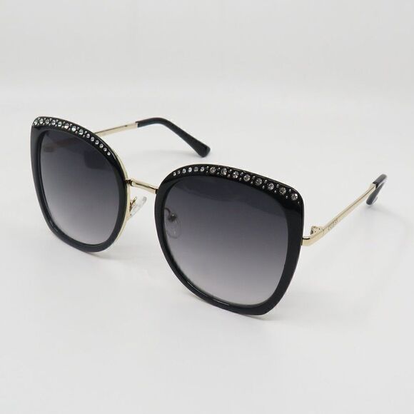 Guess New GF0381/S 01B Black/Grey Gradient Metal Sunglasses. - Picture 3 of 8